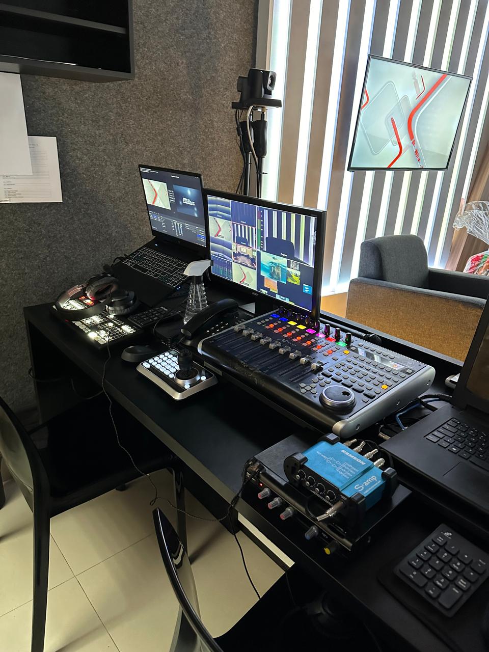 Bastidores de produção audiovisual