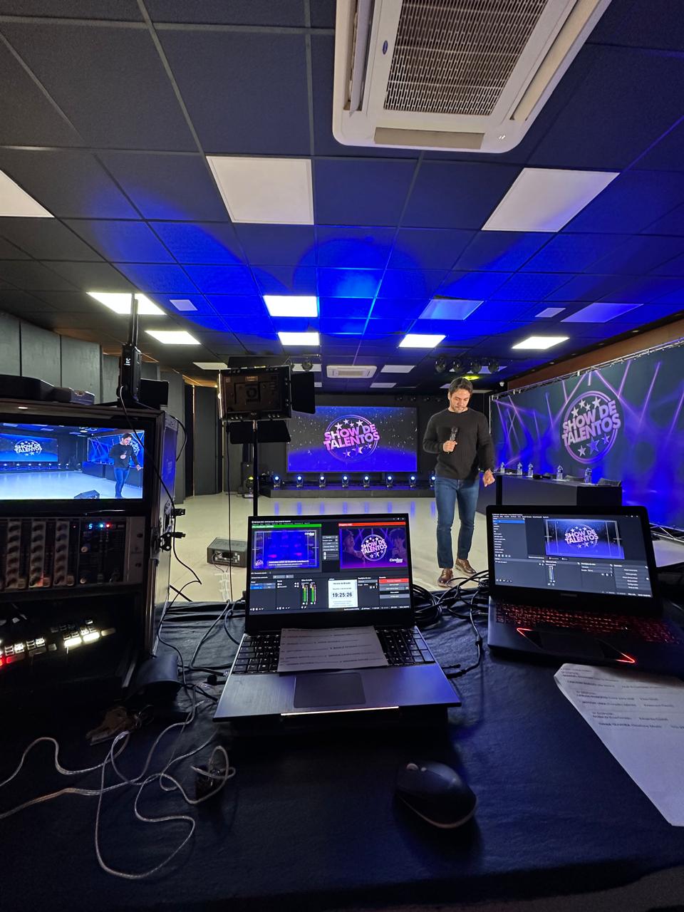 Cobertura de evento ao vivo